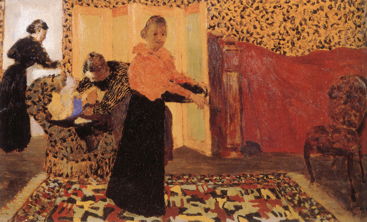 Edouard Vuillard Wedding bedroom